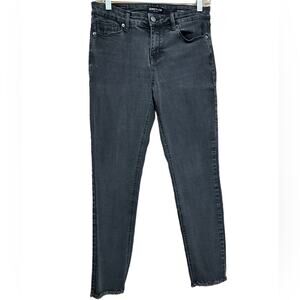Kenneth Cole Jess Skinny Black Ankle Jeans Size 6